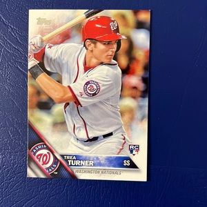 Trea Turner Rookie Card